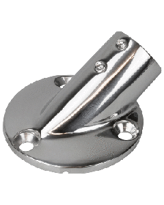 SEA DOG RAIL BASE FITTING 2 3/4" ROUND BASE 30 DEGREE