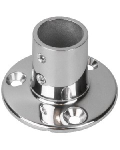 SEA DOG RAIL BASE FITTING 2 3/4" ROUND BASE 90 DEGREE
