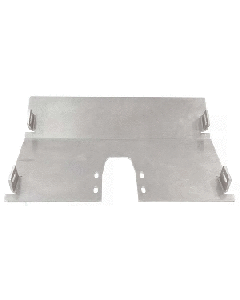 T-H MARINE 12"ATLAS HOLE SHOT PLATE W/TRANSDUCER CUT OUT
