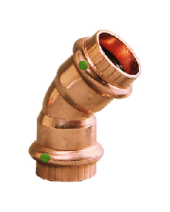 Viega ProPress 1" - 45&deg; Copper Elbow 77028