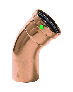 Viega ProPress - 2-1/2" - 45&deg; Copper 20668