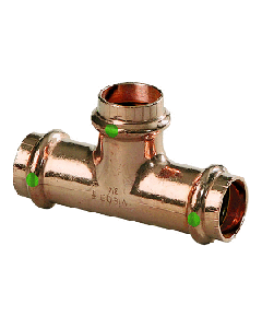 Viega ProPress 1-1/2" Copper Tee - Tripl 77457