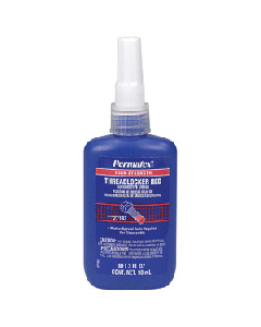 PERMATEX HIGH STRENGTH THREADLOCKER RED 90ML BOTTLE