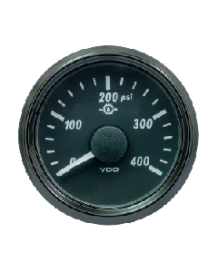 VDO SINGLEVIU 52MM (2-1/16") OIL PRESSURE GAUPSI W/ HARNESS A2C3833500030