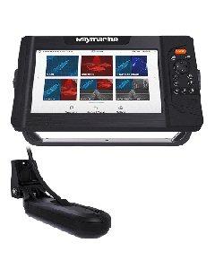 RAYMARINE ELEMENT 9 HV COMBO WITH HV-100 T/M LHC NA CHART E70534-05-102