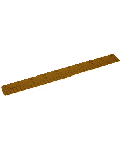 SEADEK 4" X 36" 3MM FISH RULER W/ LASER LOGO MOCHA BRUSHED 22135-80090