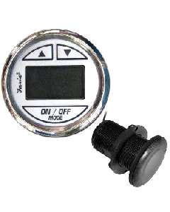 Faria Beede Instruments FARIA CHESAPEAKE WHITE SS 2" DEPTH SOUNDER W/ THRU-HULL 13894