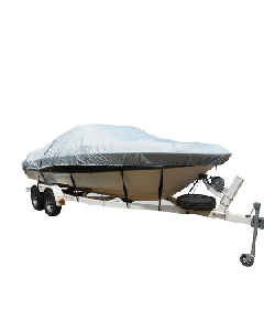CARVER FLEX-FIT PRO POLYESTER SIZE 4 BOAT COVER F/ V-HULL & 79004