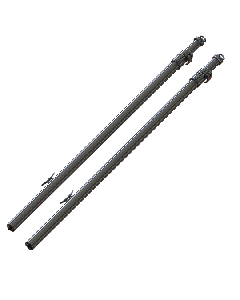 TACO TELE-SUN ALUMINUM SHADE POLE WITH CARRY BAG T10-7001VEL
