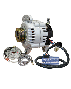 Balmar Alternator 120 AMP 12V 3.15" Dual Foot Saddle K6 Pulley Regulator & Temp Sensor