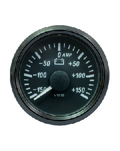 VDO SINGLEVIU 52MM (2-1/16") AMMETER - 150A A2C3833060030