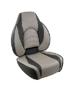 SPRINGFIELD FISH PRO HIGH BACK FOLDING SEAT CHARCOAL/GREY 1041634-1