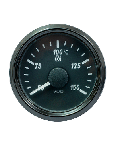VDO SINGLEVIU 52MM (2-1/16") OIL TEMP GAUGE - 150 DEG C A2C3833390030