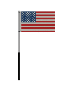 Mate Series Flag Pole - 36" w/USA Flag FP36USA
