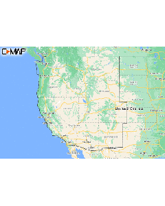 C-MAP US LAKES WEST REVEAL INLAND CHART M-NA-Y211-MS