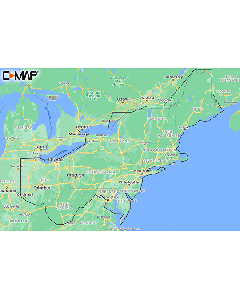 C-MAP US LAKES NORTH EAST REVEAL INLAND CHART M-NA-Y213-MS