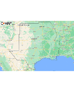 C-MAP US LAKES SOUTH CENTRAL REVEAL INLAND CHART M-NA-Y215-MS