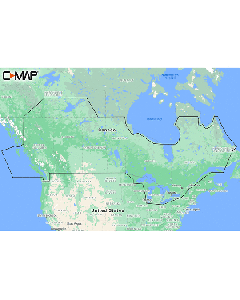 C-MAP CANADA LAKES REVEAL INLAND CHART M-NA-Y216-MS