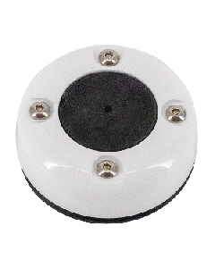 SEAVIEW CABLE GLAND WITH COVER IN WHITE POWDER COATED SS CG30SW