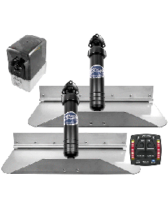 BENNETT MARINE 18X9 HYDRAULIC TRIM TAB SYSTEM WITH ONE BOX 189OBI
