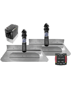 BENNETT MARINE 18X12 HYDRAULIC TRIM TAB SYSTEM WITH ONE BOX 1812OBI