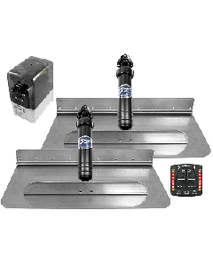 BENNETT MARINE 24X12 HYDRAULIC TRIM TAB SYSTEM WITH ONE BOX 2412OBI
