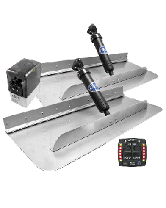 BENNETT MARINE 30X12 HYDRAULIC TRIM TAB SYSTEM WITH ONE BOX 3012OBI