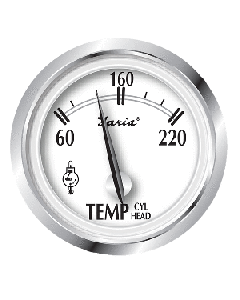 Faria Beede Instruments FARIA NEWPORT SS 2" CYLINDER HEAD TEMPERTURE GAUGE W/SENDER 25011