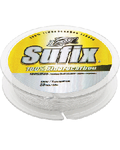 SUFIX 100% FLUOROCARBON INVISILINE LEADER 100LB 33YD 683-100