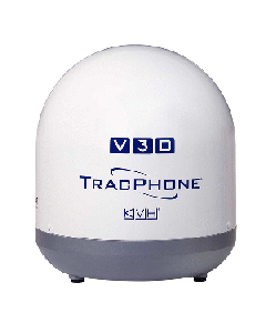 KVH Ultra-Compact TracPhone&reg; V30 w/D 01-0432-01