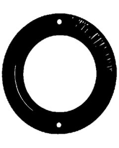 DETMAR 3  TILLER ROPE GROMMET  BLACK 10155
