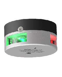 LOPOLIGHT COMBINED SIDELIGHT 2NM 2.5M CABLE SILVER HOUSING 201-003-REVERSE