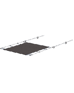 SURESHADE PTX POWER SHADE SS 57" WIDE GREY 2021026258
