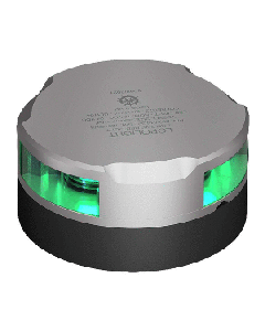 LOPOLIGHT 360 DEGREE GREEN NAV LIGHT 2NM 0.7M CABLE 200-015G2