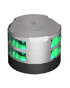 LOPOLIGHT 360 DEGREE DOUBLE STACKED GREEN NAV LIGHT 2NM 200-015G2ST