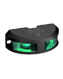 LOPOLIGHT 180 DEGREE GREEN NAV LIGHT 2NM 0.7M CABLE 200-018G2-B