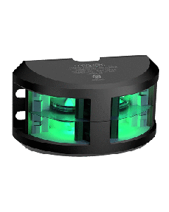 LOPOLIGHT 180 DEGREE DOUBLE STACKED GREEN NAV LIGHT 2NM 200-018G2ST-B