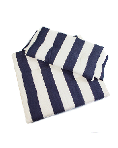 WHITECAP SEAT CUSHION SET FOR DIRECTOR'S CHAIR NAVY/WHITE 97240