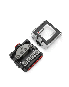 T-SPEC VFDB4 MANL 4-POSITION DISTRIBUTION BLOCK W/COVER VFDB4