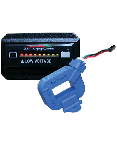 DUAL PRO LITHIUM BATTERY GAUGE RECTANGLE HORIZONTAL DISPLAY BFGHLITH