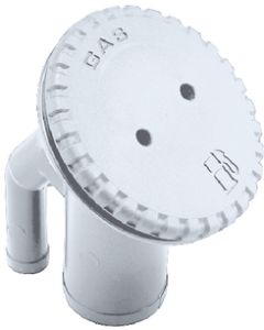 Perko Combo Gas Fill & Tank Vent-Wh PKO 0542DPGWHT