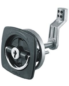 Perko 2-1/2X2-1/2 Black Flush Lock PKO 0931DP2BLK