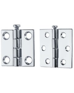 Perko 2-1/2 X2  Rem Pin Hinges (1Pr PKO 1293DP5CHR