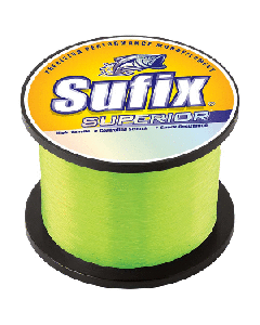 SUFIX SUPERIOR 100LB 1205YDS HI-VIS YELLOW MONOFILAMENT 647-699