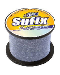 SUFIX SUPERIOR 50LB 2405YDS SMOKE BLUE MONOFILAMENT 647-950