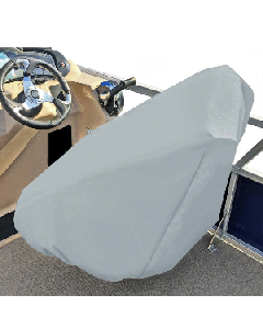 CARVER POLY-FLEX II CAPTAIN'S CHAIR COVER - GREY 61061F-10