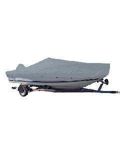 CARVER SUN-DURA STYLED-TO-FIT BOAT COVER F/ 18.5' V-HULL 70018S-11