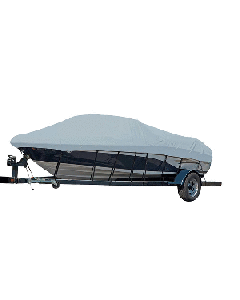 CARVER SUN-DURA STYLED-TO-FIT BOAT COVER F/ 23.5' I/O V-HULL 77123S-11