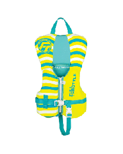 FULL THROTTLE INFANT RAPID DRY LIFE JACKET - YELLOW 142100-300-000-22