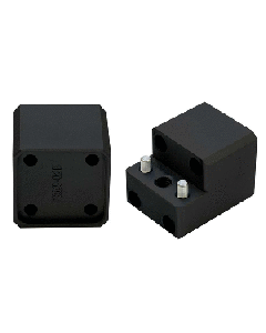 PTM EDGE BOARD RACK MOUNT - 4 BOLT - BLACK - PAIR P13168-1300TEBK